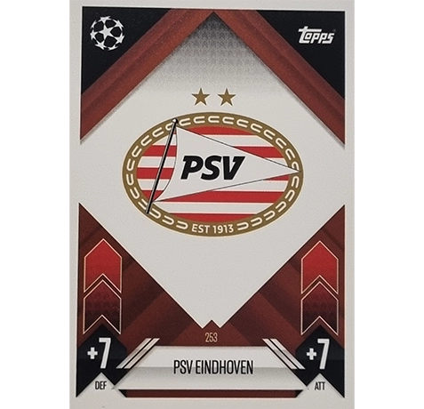 Topps Champions League Match Attax 2024/2025 / 253 PSV Eindhoven Logo