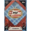 Topps Champions League Match Attax 2024/2025 / 253 PSV Eindhoven Logo / Blau Parallel