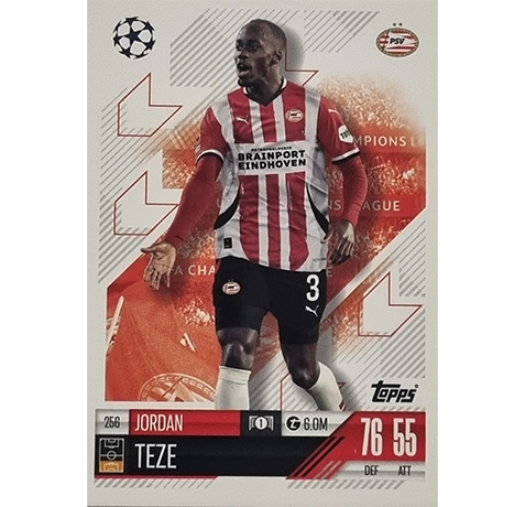 Topps Champions League Match Attax 2024/2025 / 256 Jordan Teze