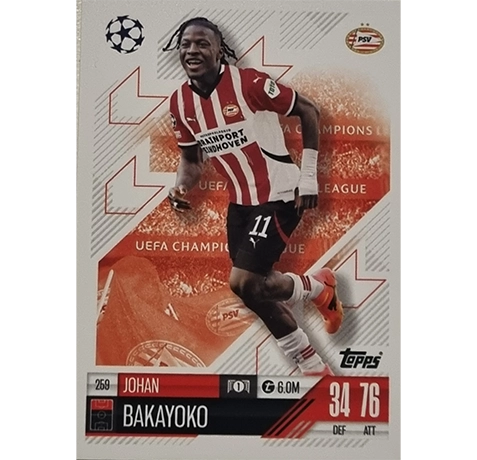 Topps Champions League Match Attax 2024/2025 / 259 Johan Bakayoko