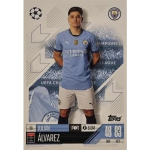 Topps Champions League Match Attax 2024/2025 / 026 Julian Alvarez