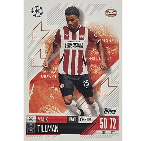 Topps Champions League Match Attax 2024/2025 / 260 Malik Tillman