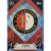 Topps Champions League Match Attax 2024/2025 / 262 Feyenoord Rotterdam Logo / Blau Parallel