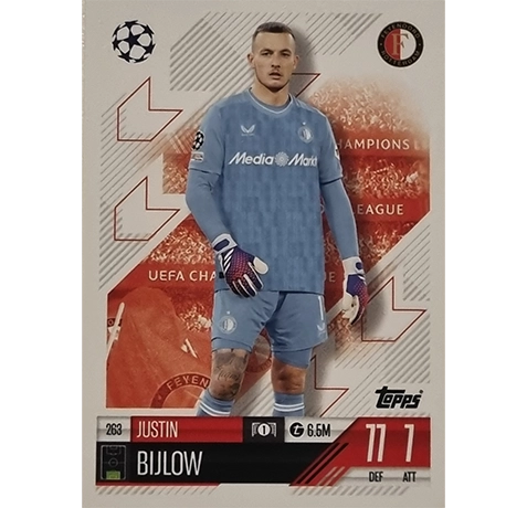 Topps Champions League Match Attax 2024/2025 / 263 Justin Bijlow