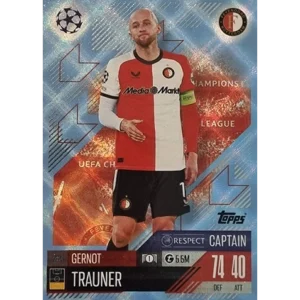 Topps Champions League Match Attax 2024/2025 / 264 Gernot Trauner / Blau Parallel