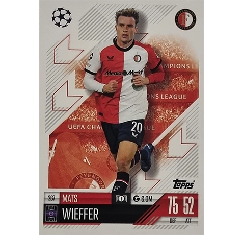 Topps Champions League Match Attax 2024/2025 / 267 Mats Wieffer