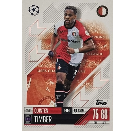 Topps Champions League Match Attax 2024/2025 / 268 Quinten Timber