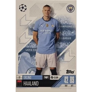 Topps Champions League Match Attax 2024/2025 / 027 Erling Haaland