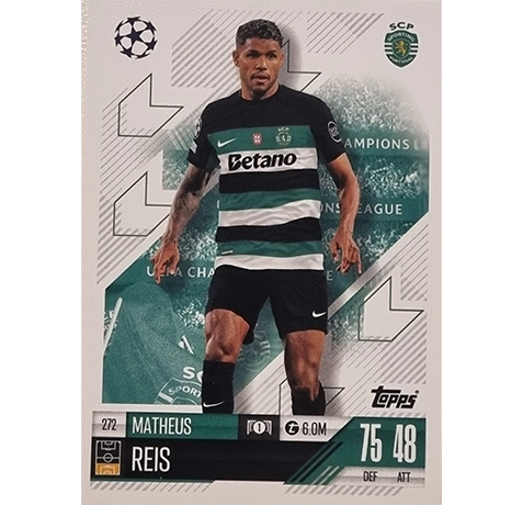 Topps Champions League Match Attax 2024/2025 / 272 Matheus Reis