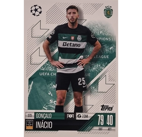 Topps Champions League Match Attax 2024/2025 / 273 Goncalo Inacio