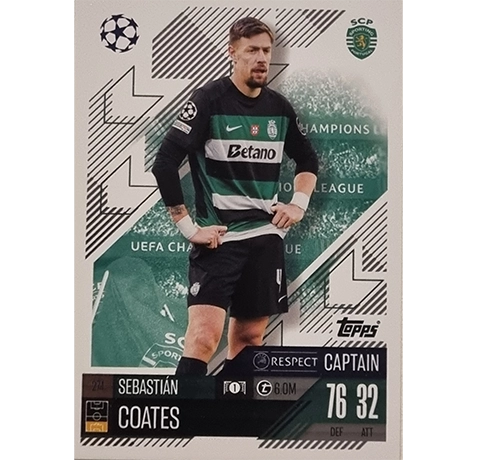 Topps Champions League Match Attax 2024/2025 / 274 Sebastian Coates