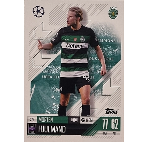 Topps Champions League Match Attax 2024/2025 / 276 Morten Hjulmand