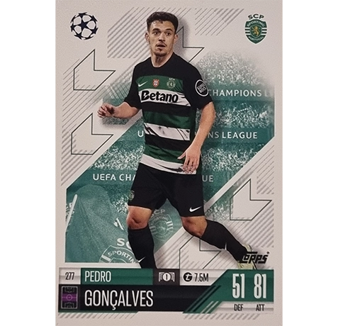 Topps Champions League Match Attax 2024/2025 / 277 Pedro Goncalves