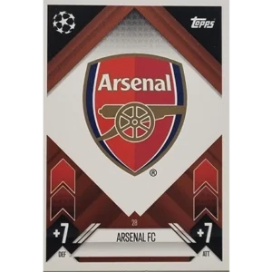 Topps Champions League Match Attax 2024/2025 / 028 Arsenal Logo