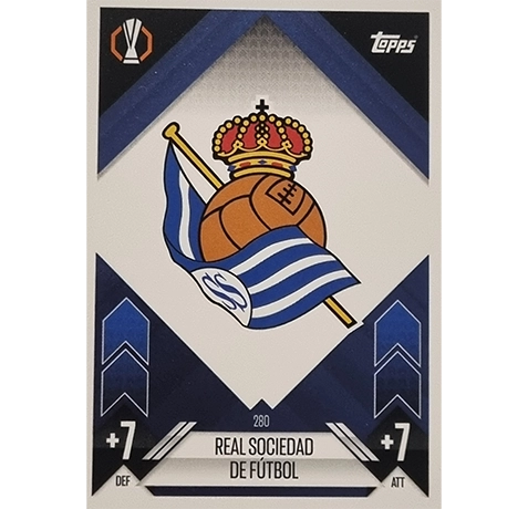 Topps Champions League Match Attax 2024/2025 / 280 Real Sociedad Logo