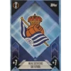 Topps Champions League Match Attax 2024/2025 / 280 Real Sociedad Logo / Blau Parallel