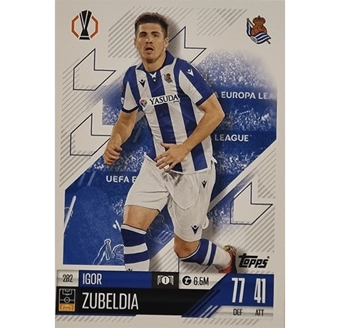 Topps Champions League Match Attax 2024/2025 / 282 Igor Zubeldia