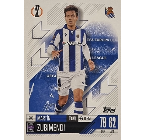 Topps Champions League Match Attax 2024/2025 / 283 Martin Zubimendi