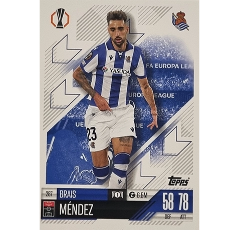 Topps Champions League Match Attax 2024/2025 / 287 Brais Mendez