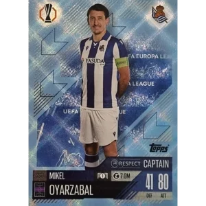 Topps Champions League Match Attax 2024/2025 / 286 Mikel Oyarzabal / Blau Parallel