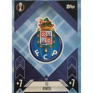 Topps Champions League Match Attax 2024/2025 / 289 FC Porto Logo / Blau Parallel