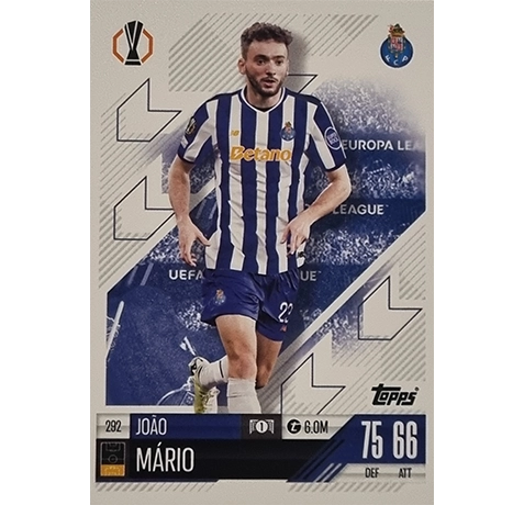 Topps Champions League Match Attax 2024/2025 / 292 Joao Mario