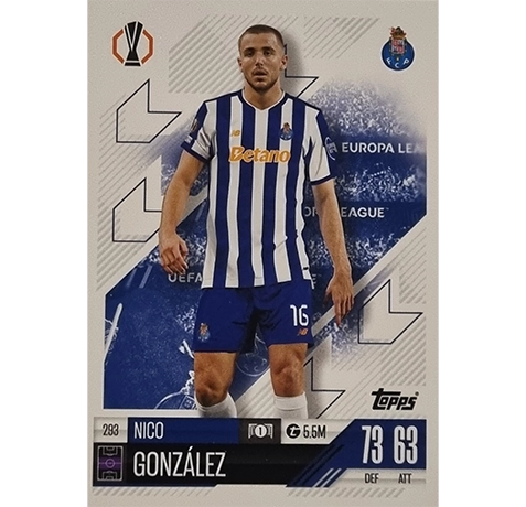 Topps Champions League Match Attax 2024/2025 / 293 Nico Gonzalez