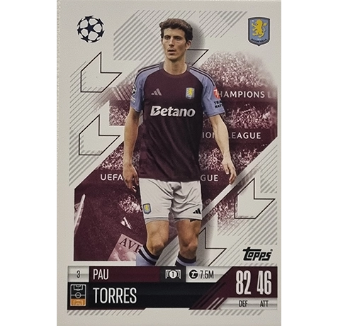 Topps Champions League Match Attax 2024/2025 / 003 Pau Torres