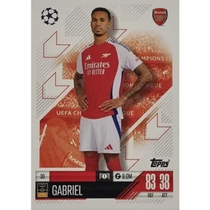 Topps Champions League Match Attax 2024/2025 / 030 Gabriel