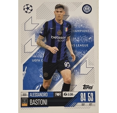 Topps Champions League Match Attax 2024/2025 / 300 Alessandro Bastoni