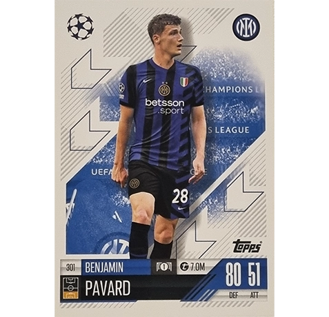 Topps Champions League Match Attax 2024/2025 / 301 Benjamin Pavard