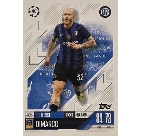 Topps Champions League Match Attax 2024/2025 / 302 Federico Dimarco