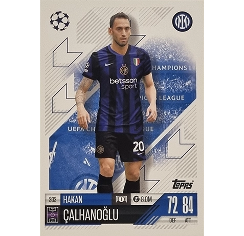 Topps Champions League Match Attax 2024/2025 / 303 Hakan Calhanoglu