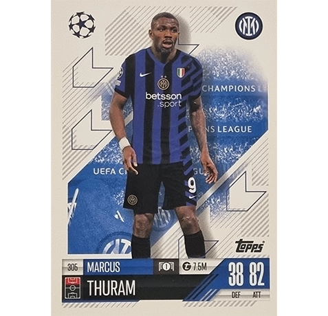 Topps Champions League Match Attax 2024/2025 / 305 Marcus Thuram