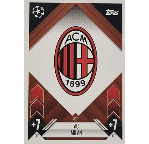 Topps Champions League Match Attax 2024/2025 / 307 AC Milan Logo