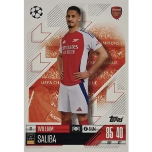 Topps Champions League Match Attax 2024/2025 / 031 William Saliba