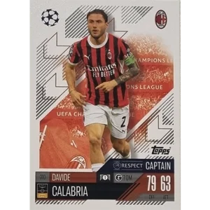 Topps Champions League Match Attax 2024/2025 / 310 Davide Calabria