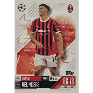 Topps Champions League Match Attax 2024/2025 / 312 Tijjani Reijnders