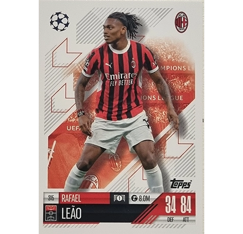 Topps Champions League Match Attax 2024/2025 / 315 Rafael Leao