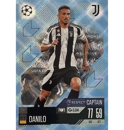 Topps Champions League Match Attax 2024/2025 / 318 Danilo / Blau Parallel