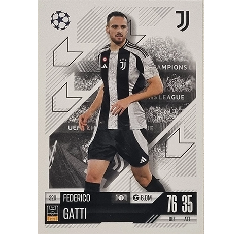 Topps Champions League Match Attax 2024/2025 / 320 Federico Gatti