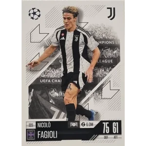 Topps Champions League Match Attax 2024/2025 / 323 Nicolo Fagioli