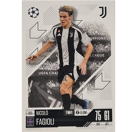 Topps Champions League Match Attax 2024/2025 / 323 Nicolo Fagioli