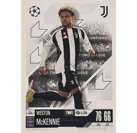 Topps Champions League Match Attax 2024/2025 / 324 Weston McKennie