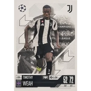 Topps Champions League Match Attax 2024/2025 / 326 Timothy Weah