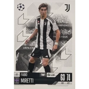 Topps Champions League Match Attax 2024/2025 / 327 Fabio Miretti