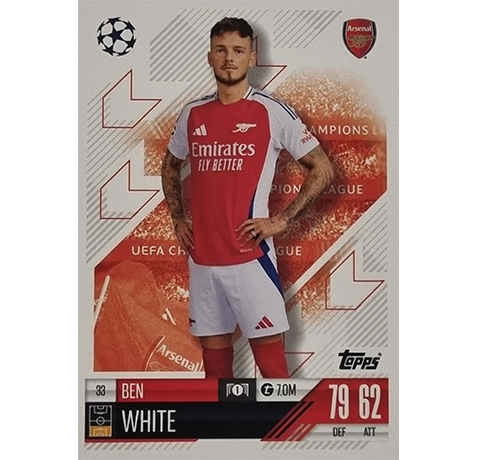 Topps Champions League Match Attax 2024/2025 / 033 Ben White