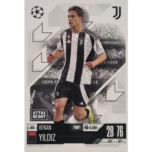 Topps Champions League Match Attax 2024/2025 / 331 Kenan Yildiz