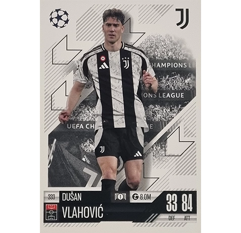 Topps Champions League Match Attax 2024/2025 / 333 Dusan Vlahovic