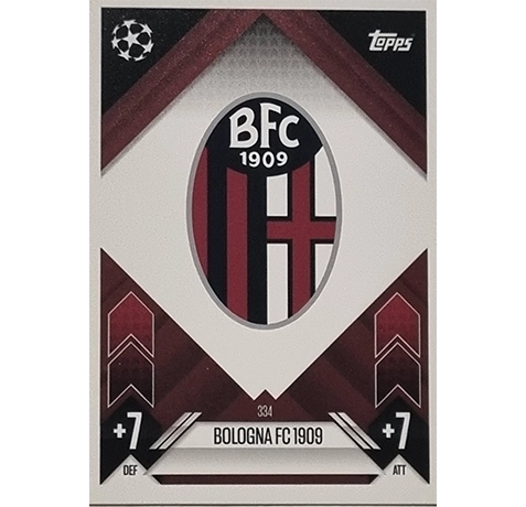 Topps Champions League Match Attax 2024/2025 / 334 Bologna Logo